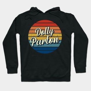 Dolly Parton Vintage Retro Circle Hoodie